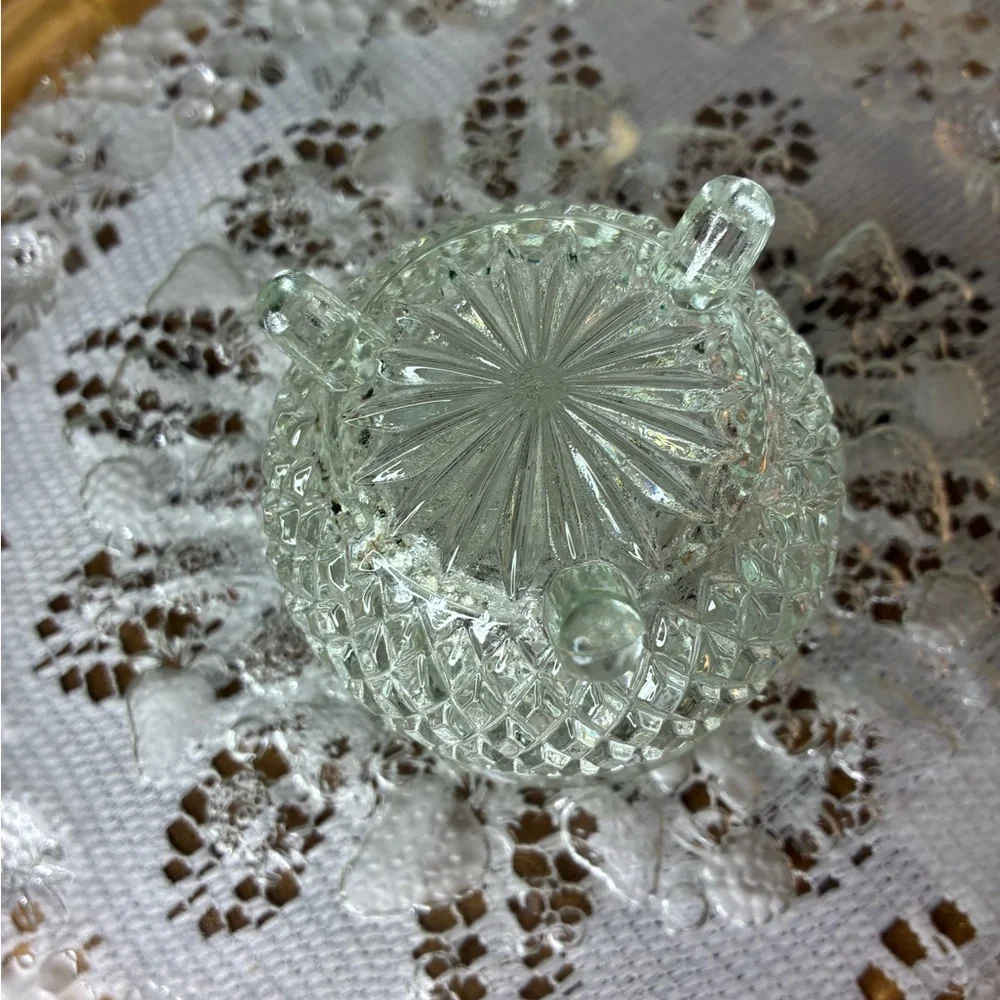 Indiana Glass sugar bowl sphere holder - Picture 5 of 8